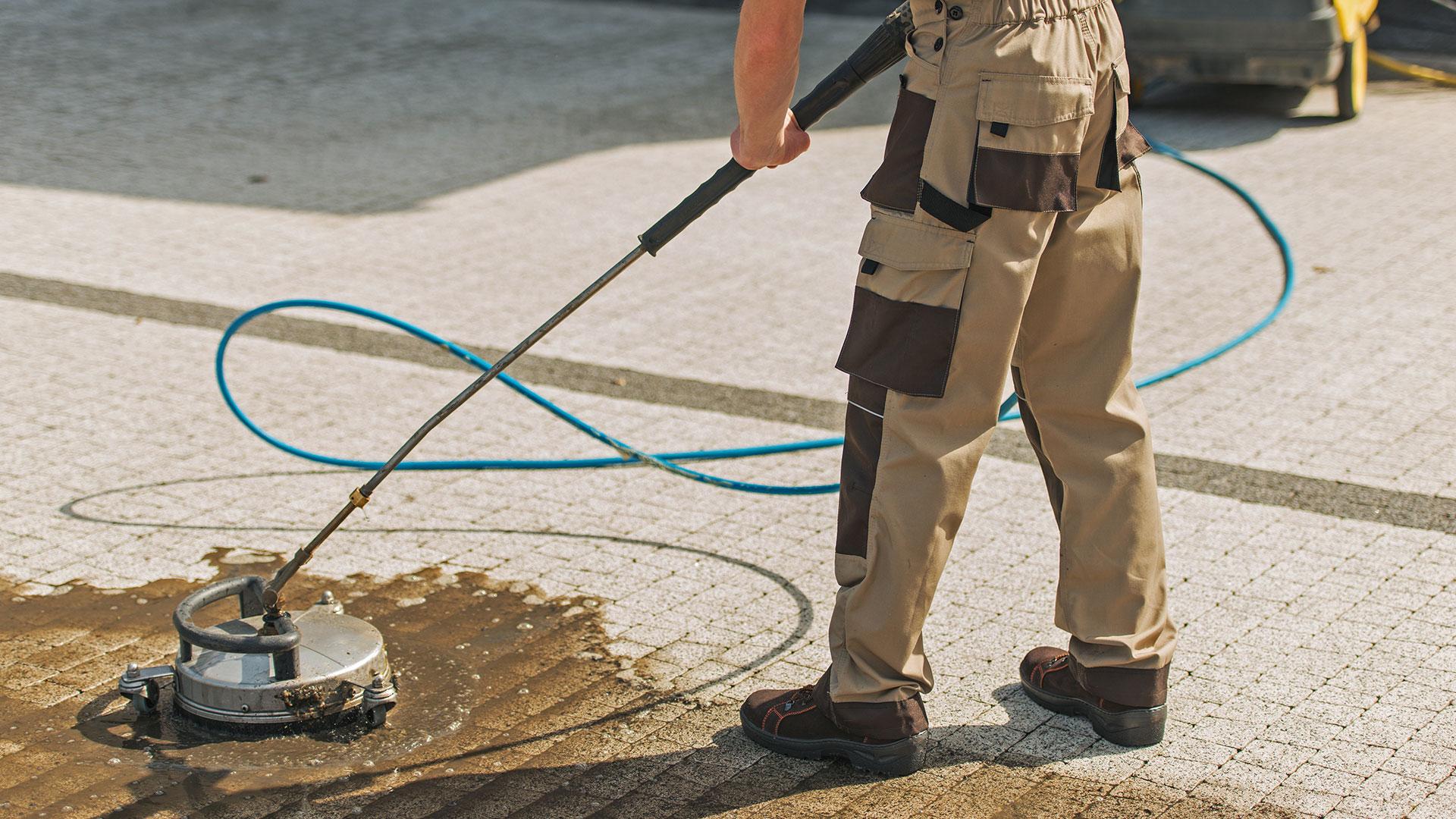 pressure washing