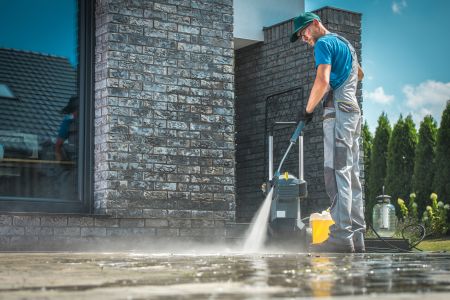 White sulphur springs pressure washing